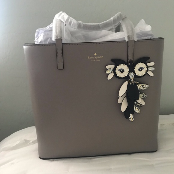 kate spade Handbags - Kate Spade Star Bright Owl Little Len Tote NWT
